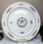 50th Anniversary 10" Plate     