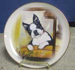 Boston Terrier 8" Plate 