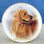 Golden Retriever 8" Plate 