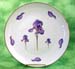 714-130 - Purple Iris 8" Plate