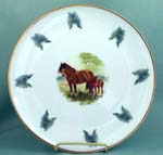 Horses 8" Plate    