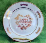 Happy Anniversary 6" Plate       