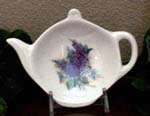 Lilac Bouquet Tea Caddy 