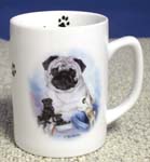 Pug Plain Mug   