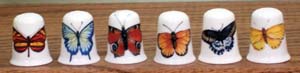 Butterflies Thimble-6 Assorted  