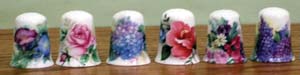 Enchanted Bloom Thimble-6 Assorted  